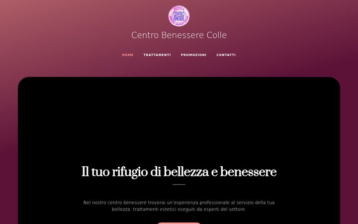 Screenshot ta' centrobenesserecolle.eu