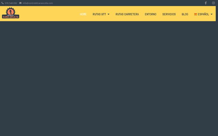 Screenshot of centrobttcaraoculta.com