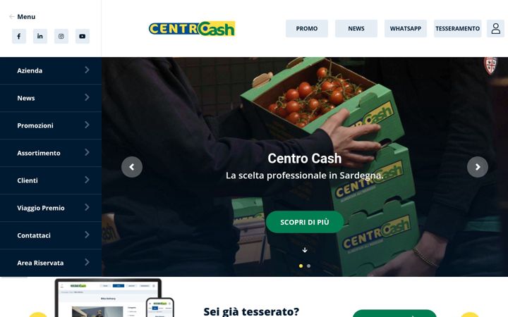 Captură de ecran a centrocash.net