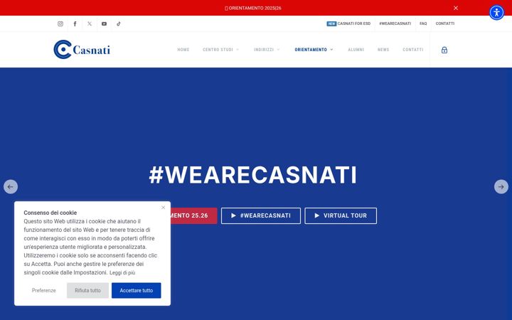Skärmbild av centrocasnati.it