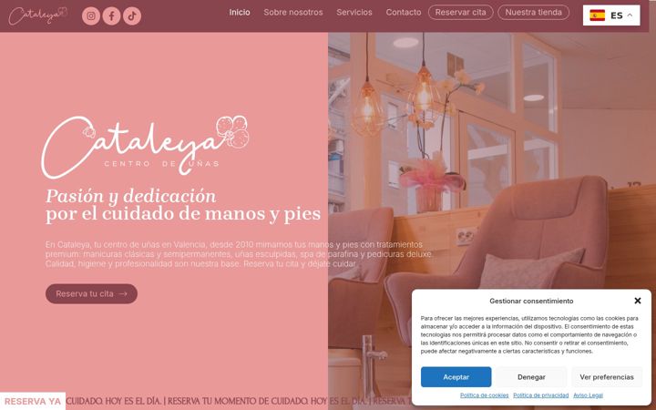 Screenshot of centrocataleya.com