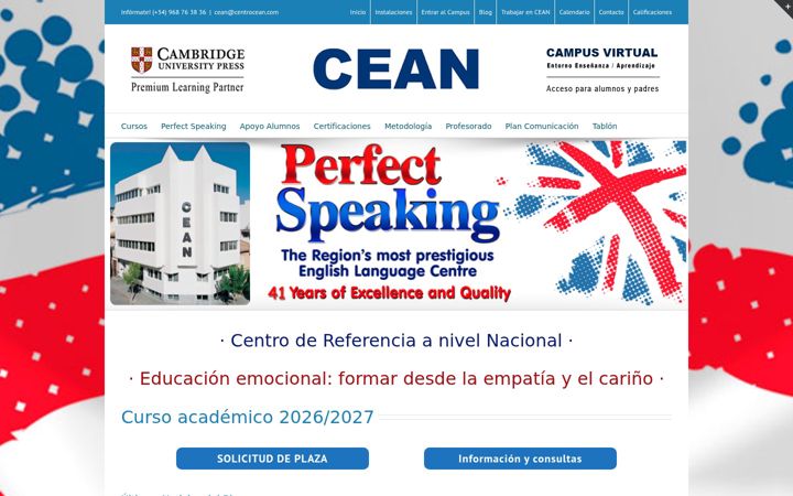 Screenshot of centrocean.com