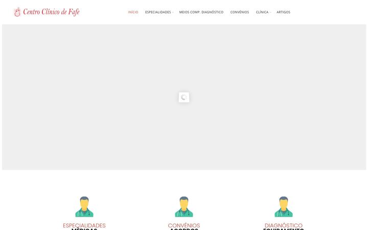 Screenshot of centroclinicofafe.com