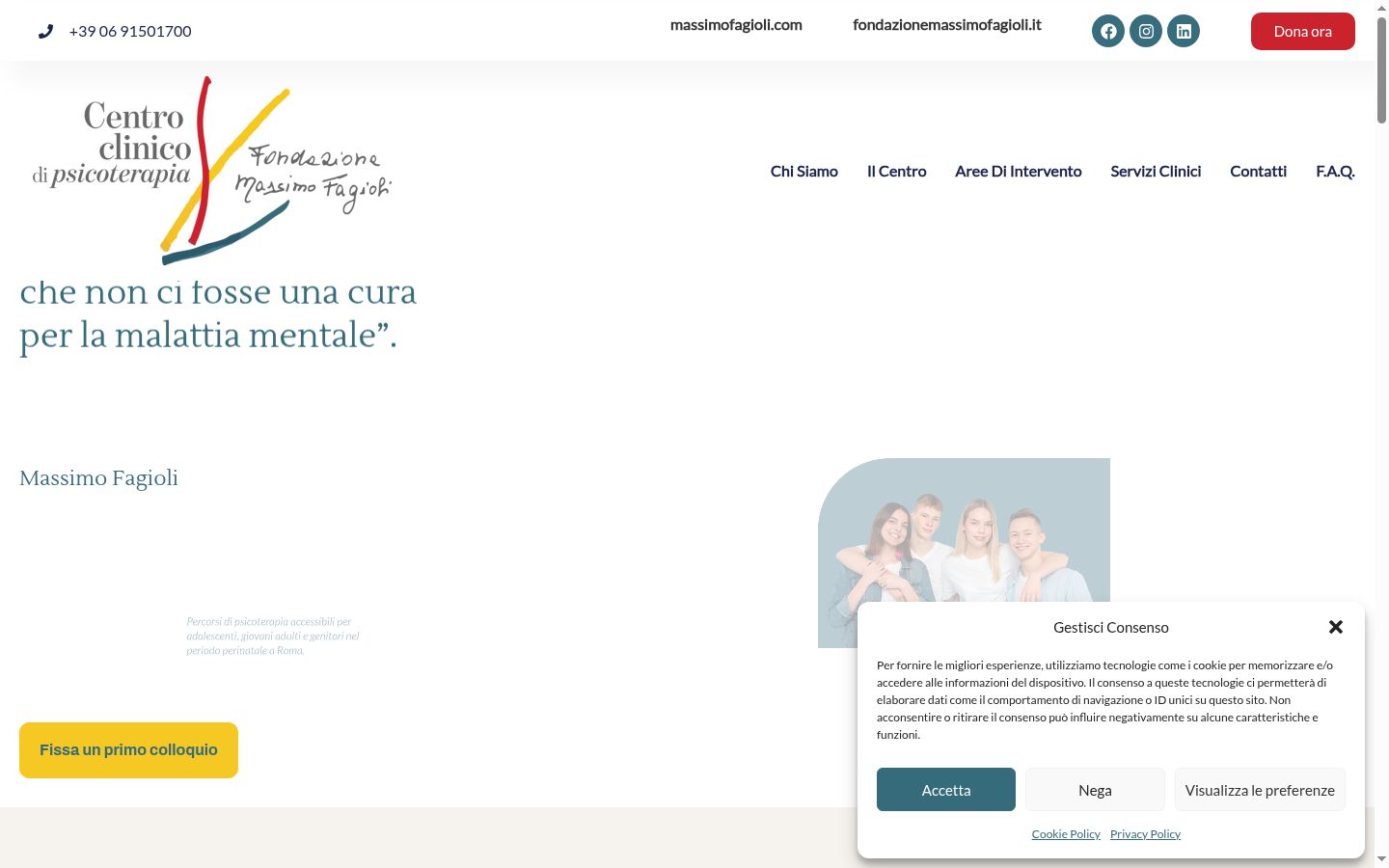 Screenshot tal-banner tal-kunsens muri qabel kwalunkwe interazzjoni