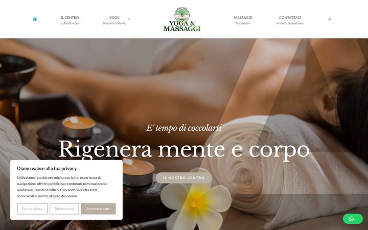 Screenshot of centroclorofilla.it