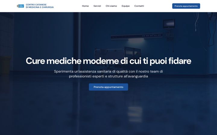 Screenshot of centrocmc.it