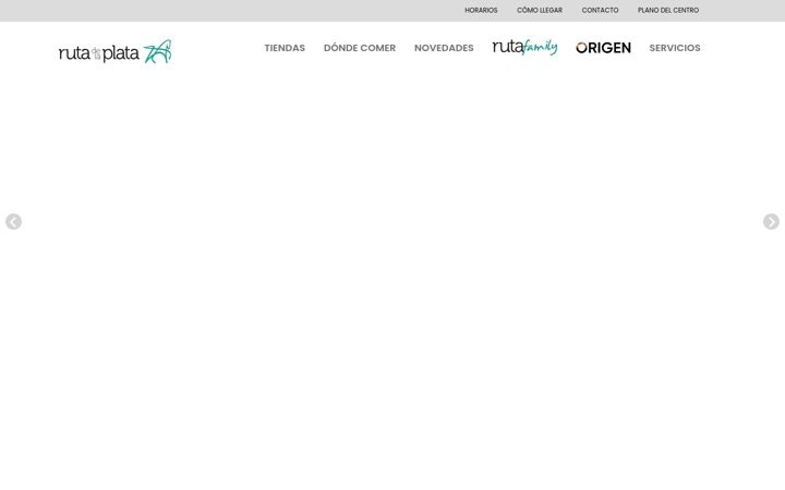 Screenshot of centrocomercialrutadelaplata.com