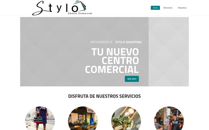 Screenshot of centrocomercialstylo.com