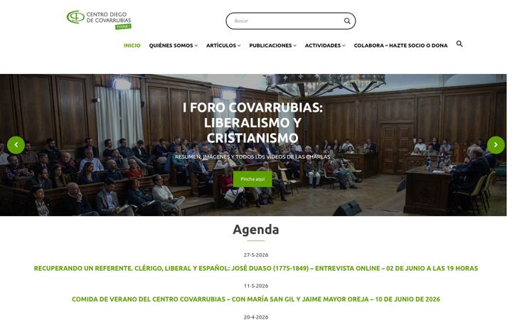 Snímek obrazovky centrocovarrubias.org
