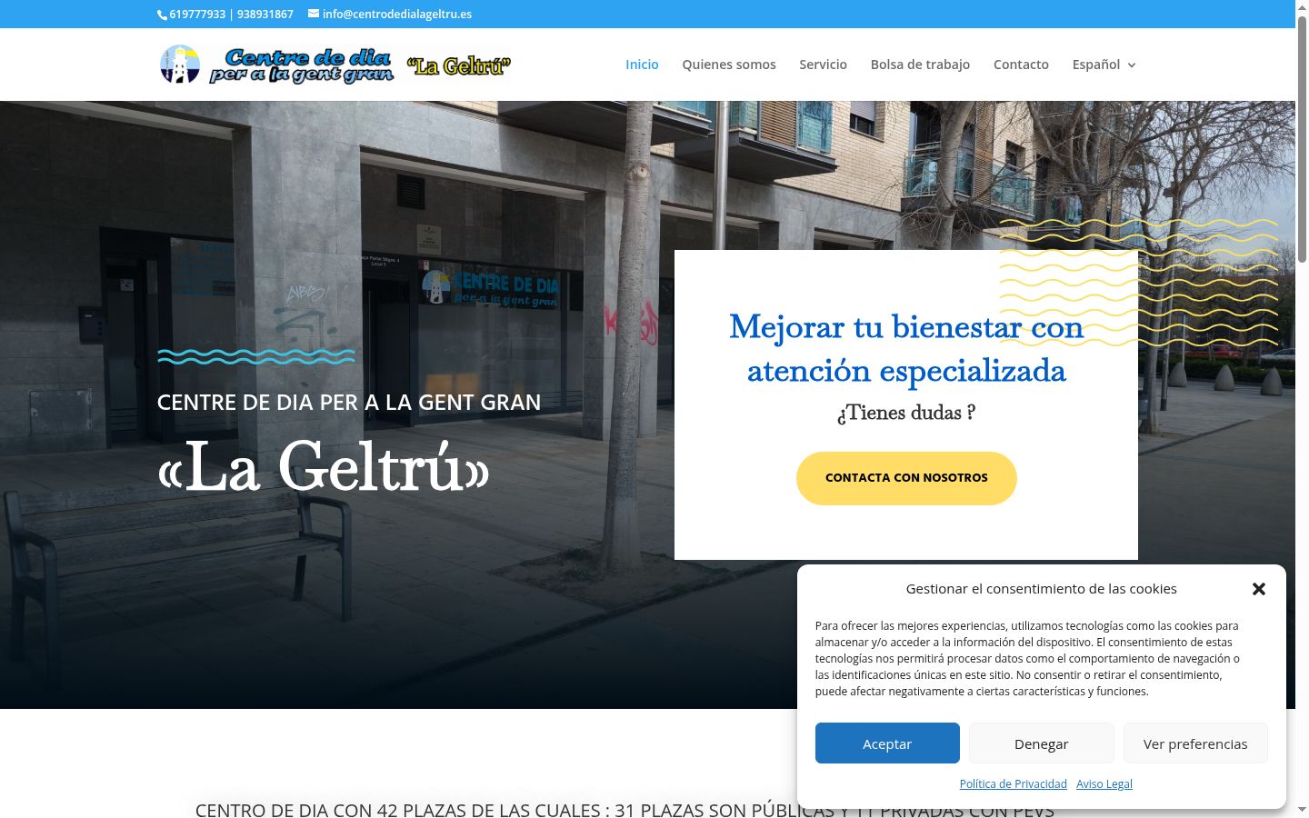 Screenshot tal-banner tal-kunsens muri qabel kwalunkwe interazzjoni