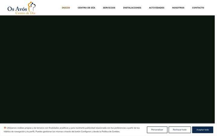 Screenshot of centrodediaosavos.com