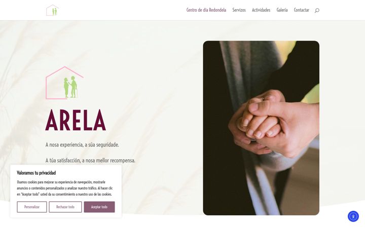 Screenshot of centrodediaredondela.com