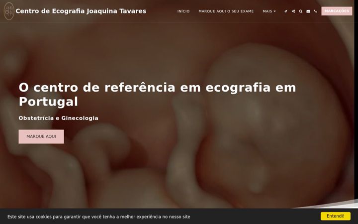 Screenshot of centrodeecografia.com