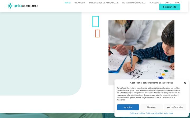 Screenshot di centrodelavoz.es