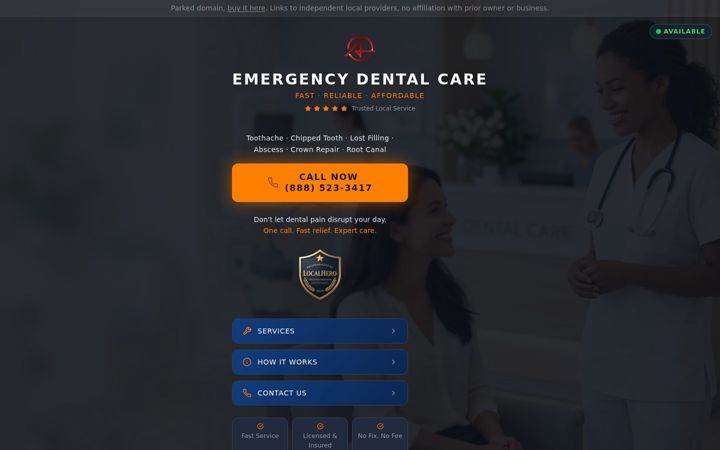 Screenshot of centrodentalebasili.com