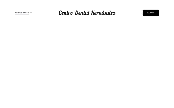 Screenshot di centrodentalhernandez.es