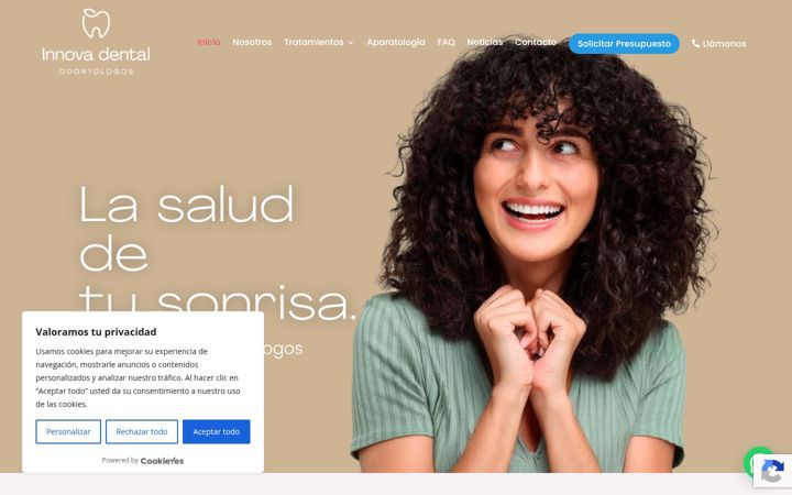 Screenshot di centrodentalinnova.es