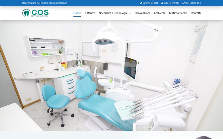 Screenshot of centrodentisticocos.com