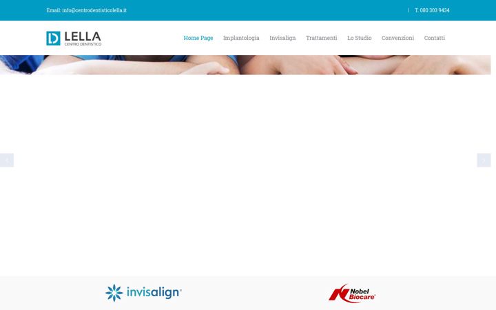 Screenshot of centrodentisticolella.it