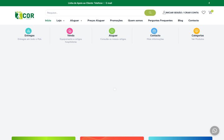 Screenshot of centrodeortopediaereabilitacao.pt