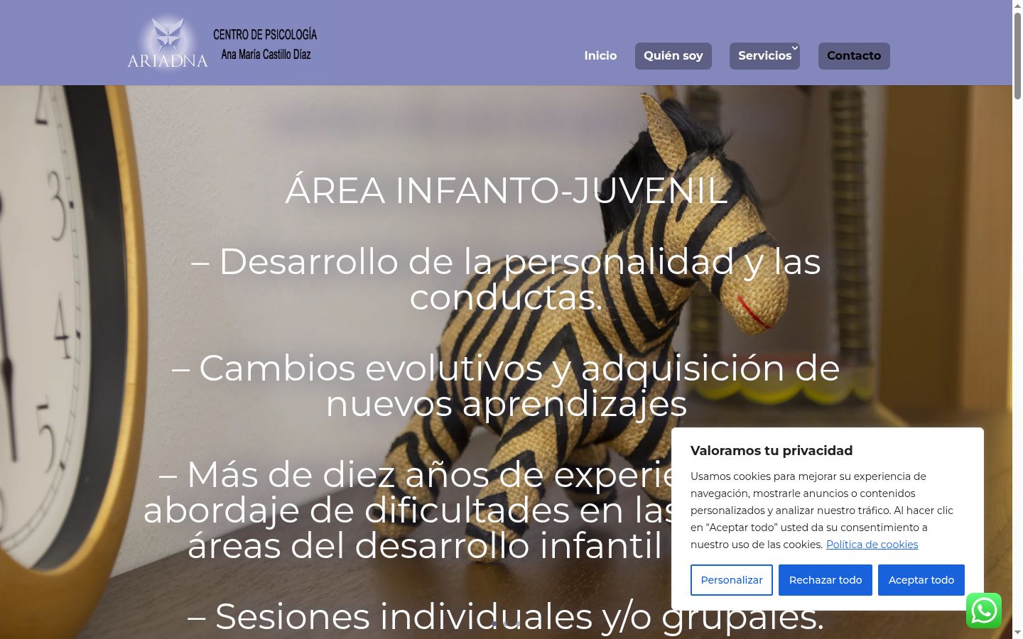 Screenshot tal-banner tal-kunsens muri qabel kwalunkwe interazzjoni