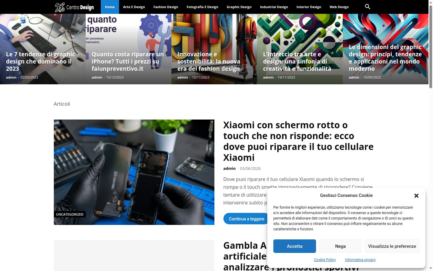 Snímek obrazovky baneru souhlasu zobrazeného před jakoukoli interakcí