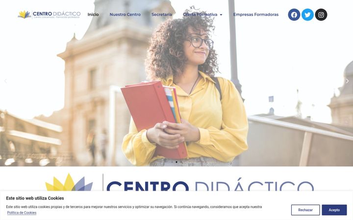 Captura de ecrã de centrodidactico.es