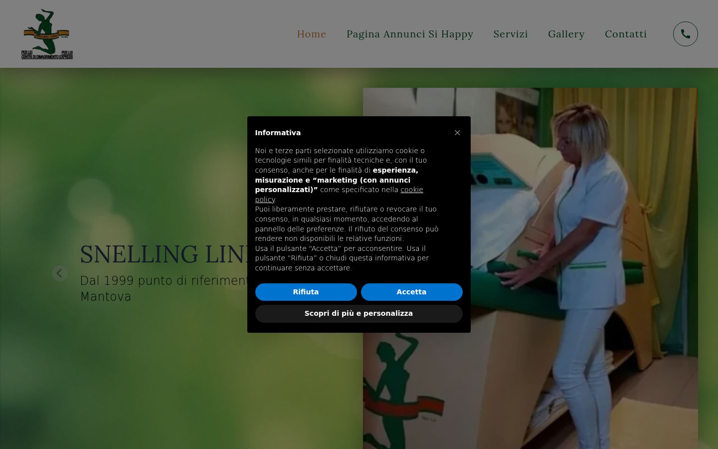 Screenshot tal-banner tal-kunsens muri qabel kwalunkwe interazzjoni