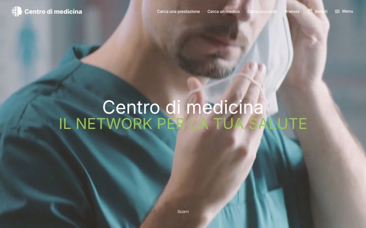 Skärmbild av centrodimedicina.com