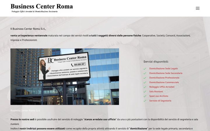 Screenshot of centrodiservizi.it