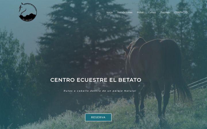 Screenshot of centroecuestreelbetato.com