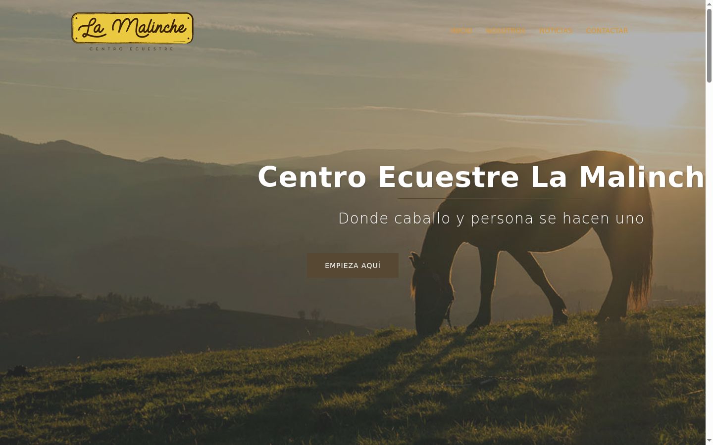 Captura de pantalla del banner de consentimiento mostrado antes de cualquier interacción