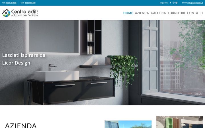 Screenshot of centroedil.it