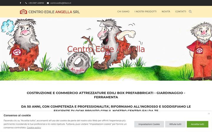 Screenshot of centroedileangella.it