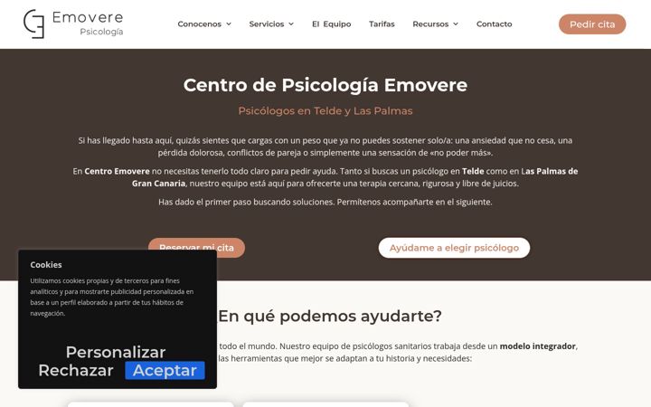 Screenshot of centroemovere.com