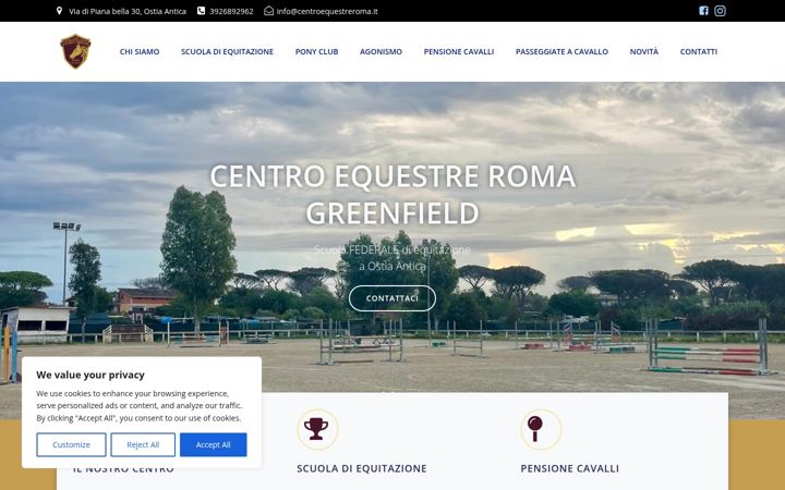 Snímek obrazovky centroequestreroma.altervista.org