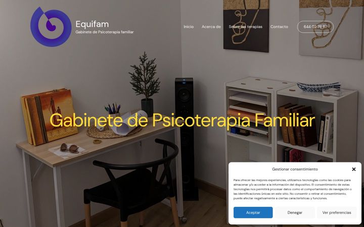 Screenshot of centroequilibriofamiliar.com
