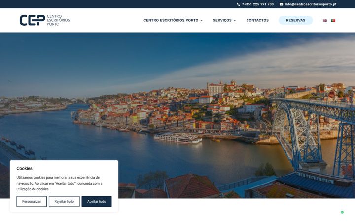 Screenshot of centroescritoriosporto.pt