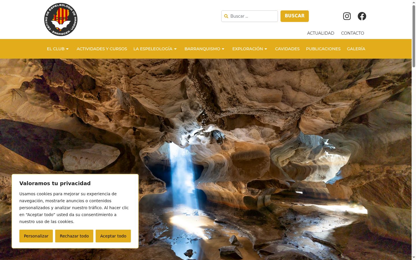 Screenshot tal-banner tal-kunsens muri qabel kwalunkwe interazzjoni