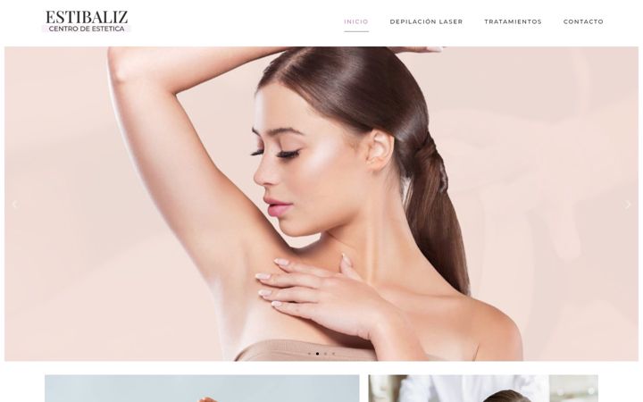 Screenshot of centroesteticaestibaliz.com