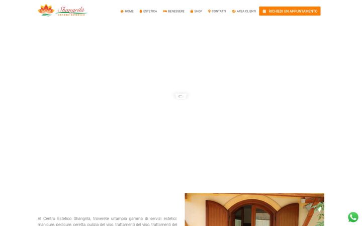 Screenshot of centroesteticoshangrila.it