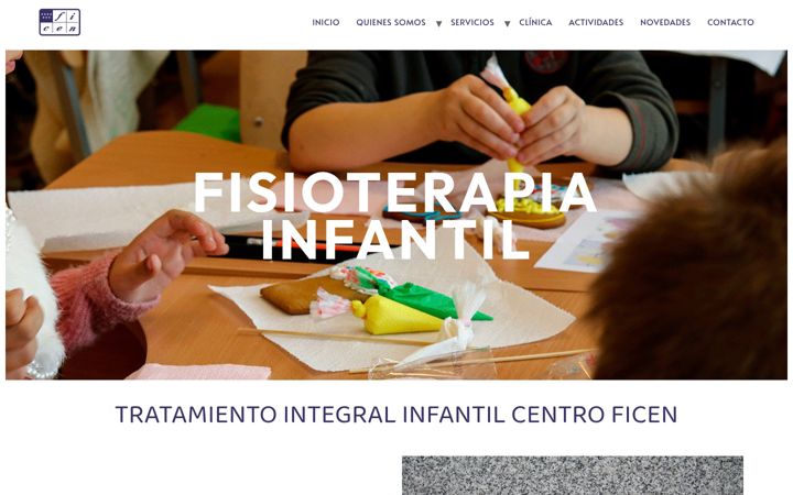 Screenshot of centrofisioterapiainfantil.com