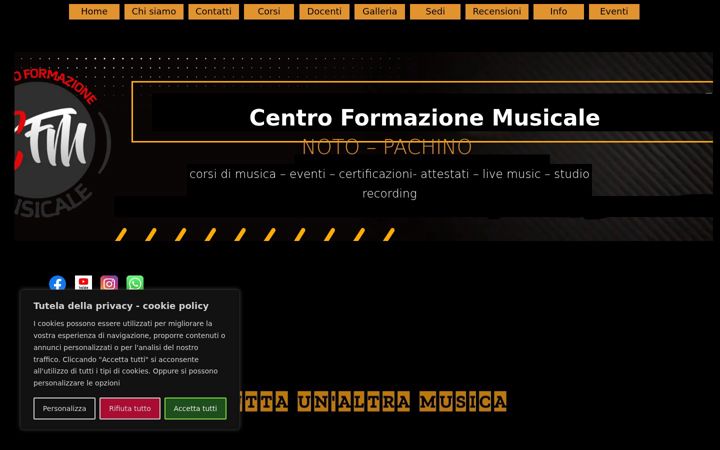 Screenshot di centroformazionemusicale.net