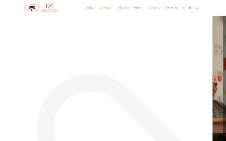 Screenshot of centrogafanhadocarmo.pt