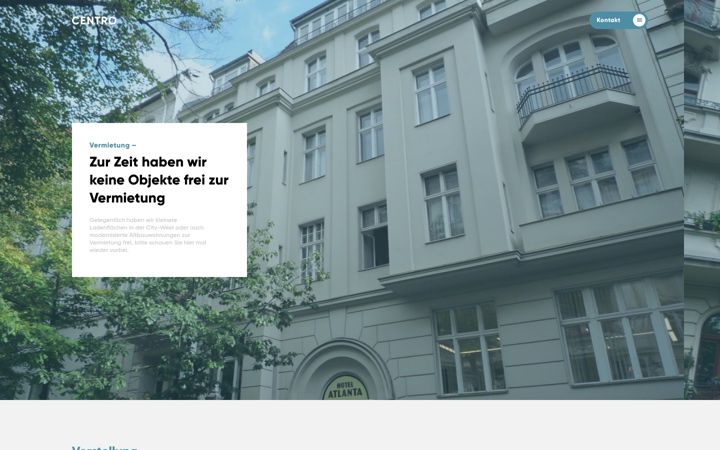 Screenshot of centrogmbh.de