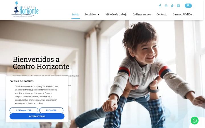 Screenshot of centrohorizonte.com