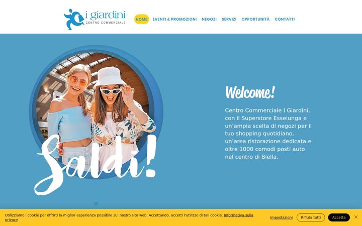 Screenshot of centroigiardini.com