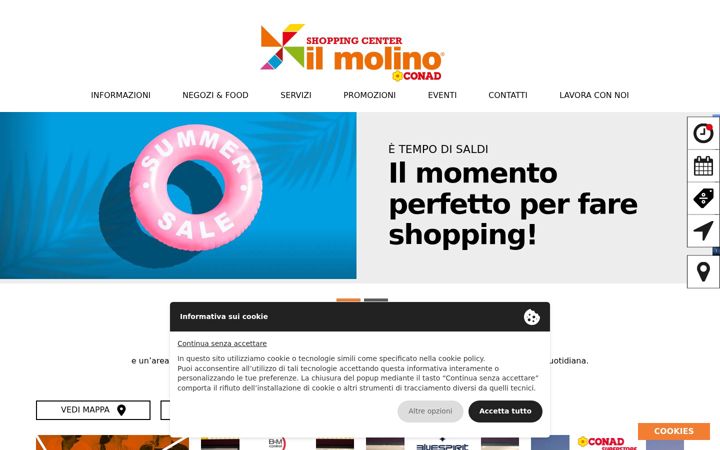 Screenshot of centroilmolino.it