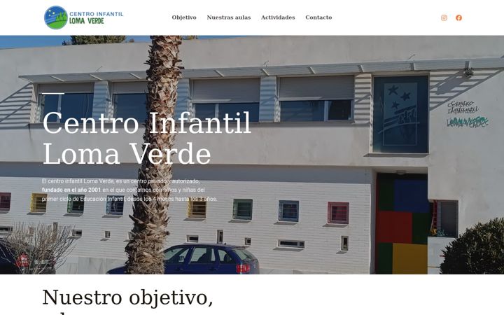 Screenshot of centroinfantillomaverde.com