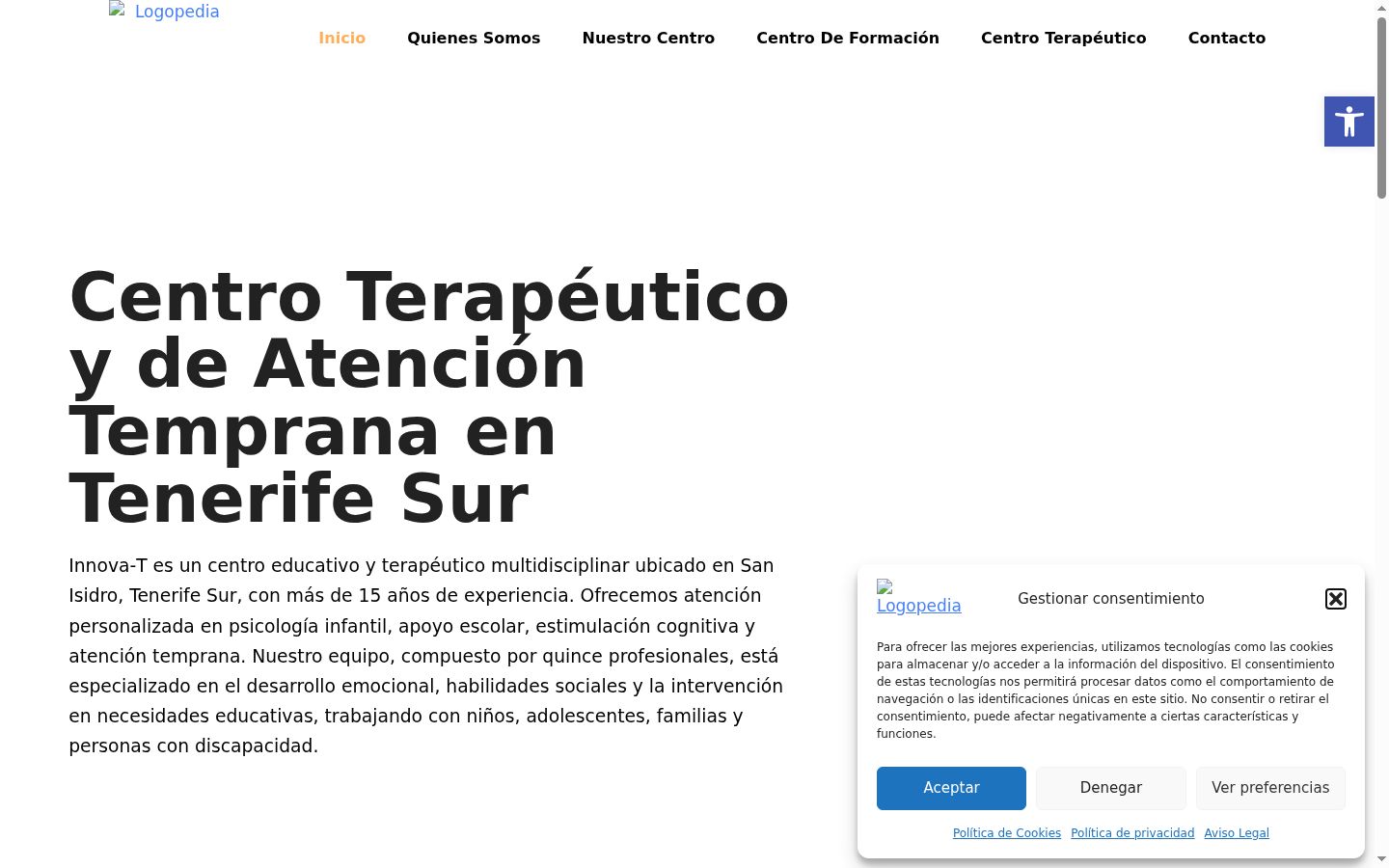 Screenshot tal-banner tal-kunsens muri qabel kwalunkwe interazzjoni